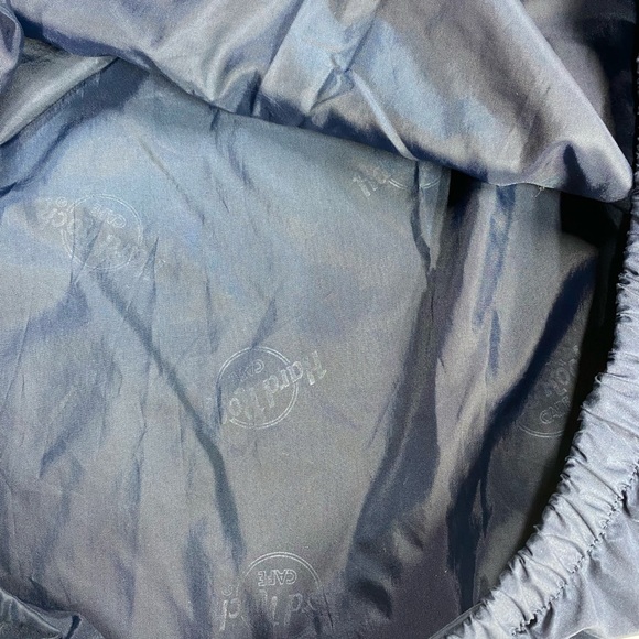 HARDROCK CAFE CLEVELAND PULL OVER JACKET UNISEX LARGE NAVY BLUE - Picture 7 of 11